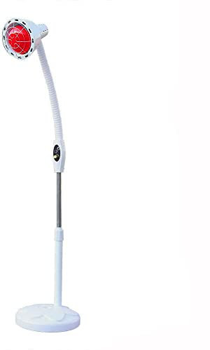 DiLiBee Lampe chauffante infrarouge puissante pour soulager les douleurs musculaires ou les rhumes - Lampe infrarouge - Arthrite - Massage - Physiothérapie - 275 W - 220 V