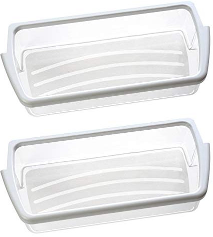 SupHomie 2 Packs W10321304 Refrigerator Door Shelf Bin Compatible with Whirlpool Refrigerator Replaces WPW10321304 PS11752778