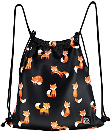 FunlyKid Turnbeutel Shoe Bag (Fox Black)