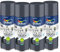Dulux Valentine Peinture Intérieure et Extérieure Aérosol Color Touch - Satin Anthracite 400 ml - Lot de 4