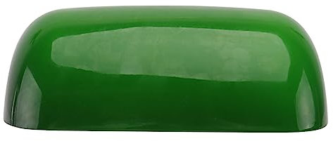 OSALADI Mode Retro Grün Lampenschirm Tisch Lampe Abdeckung Glas Lampenschirm Vintage Stil Gemütliche Atmosphäre