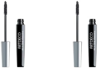 ARTDECO All In One Mascara – long-lasting-Wimperntusche – Für Volumen, Länge und Schwung der Wimpern – 1 x 10 ml (Packung mit 2)