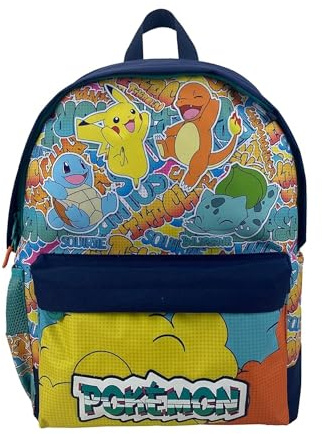 CYPBRANDS Unisex Kinder Cyp Brands-Pokémon Jugendliche, anpassbar an Trolley, Urban Colors Rucksäcke, bunt