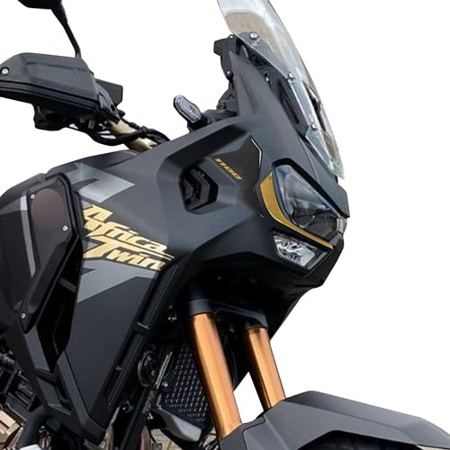 labelbike - 3D Motorrad Front Aufkleber Dekorationen und Schutz kompatibel mit Honda Africa Twin ADV 2024