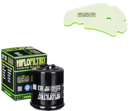 DB PARTS Kit filtro aria e filtro olio compatibile con Piaggio 125 Beverly Rst 4T-4V i.e. 2010-2015