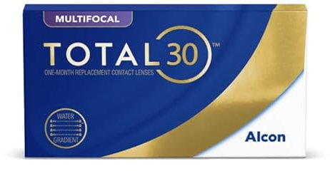 TOTAL30 Multifocal lentes de contacto mensuales | 6 lentes | R 8.4 mm | D 14.2 mm | adición medio | +00.50 dioptrías