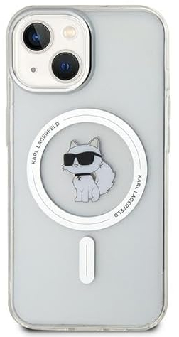 CG Mobile Karl Lagerfeld KLHMP12MHFCCNOT Hülle für iPhone 12/12 Pro 6.1 transparent hardcase IML Choupette
