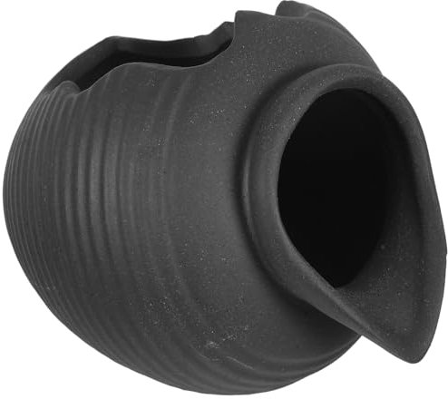 Luxshiny 1 Set Outdoor Garden Fountain Spitter Ceramic Jug Garden Fountain Outdoor Pouring Pots Waterfall Fountain Pond Water Feature Pump Diy Ceramic Pot Decoration Black