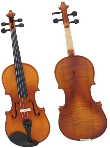 Geige 4/4 Akustik-Geigeninstrument Mit Koffer(3-4)