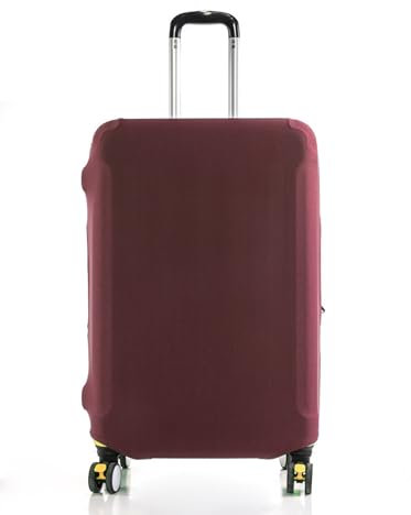 Housse Protection Valise，Housse De Protection pour Bagages,Elastique Housse De Valise Luggage Cover (Couleur Rouge vin, XL :29-32 inch Luggage Case)
