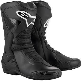 Alpinestars Stivali da moto SMX 6 V3, colore nero, 48 EU