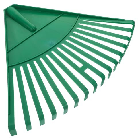 Kisangel Râteau à Portable pour Jardinage Râteau Léger pour Pelouse Et Arbustes pour Ramasser Les Débris Et Aiguilles De Pin