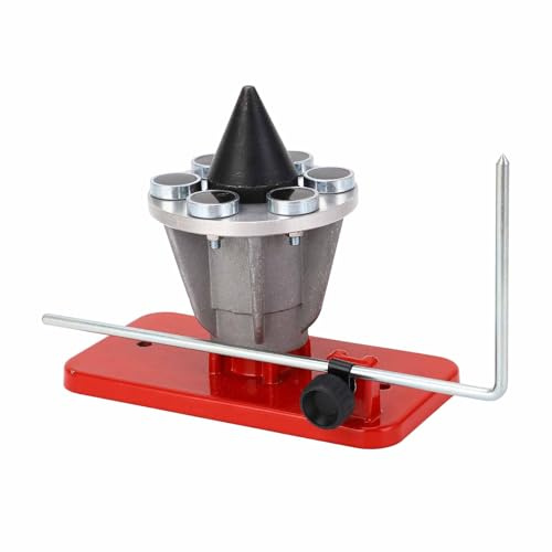 CHEOTIME Lawn Mower Blade Balancer, Alloy Steel Magnetic Wall Mount Blade Balancer 339075B 42‑047 for Lawnmower Blade Balance Tool Replacement