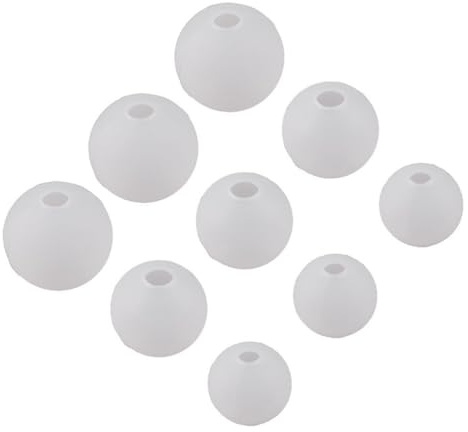 CLISPEED Diy Silikonform Sphärische Gießformen Kugel Klein 3.5X3.5X3.5cm | Platzierung am vorgesehenen Einsatzort, Trockene Ablage nach der Verwendung, Geordnete Platzierung zwischen zwei Einsätzen