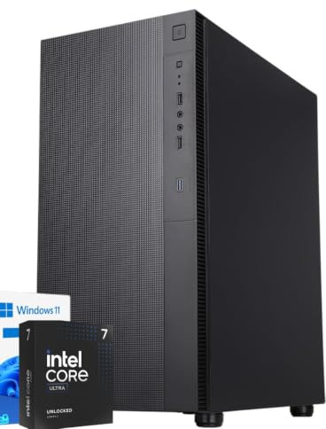 AGM store PC Desktop Core Ultra 7 265KF- Ram 32Gb DDR5 - Scheda Video RTX 5060 TI 8GB GDDR7 - SSD 1TB Nvme Gen4 - WIFI6E e Bluetooth - Workstation - W11 pro