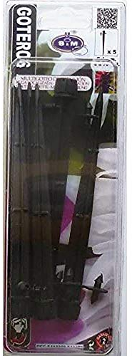 saneaplast metalsant. 544477 regulierbarer Endtropfer 360 °C/Erdspieß von 0 – 70 l/h St, schwarz