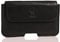 MATADOR Gürteltasche kompatibel mit iPhone XS MAX/11/12/13/14 PRO MAX/14 Plus /15 Pro MAX /15 Plus Echt Leder Hülle Handy Tasche Clip Schlaufe Schwarz