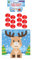Henbrandt Stick Die Nase Auf Der Rentier, Weihnachten Party Spiele Set für Kinder 14 Stück, Weihnachtsfeier Spiel ideal für Strumpffüller oder Partyartikel