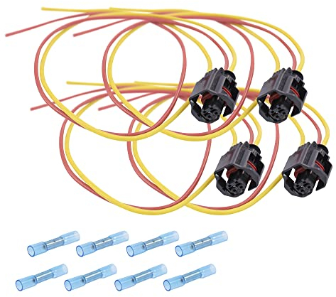 4x Reparatursatz Kabelsatz Kabelbaum Injektor Einspritzdüse,