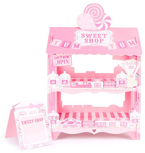 Pink Cupcake Stand Candy Cart Cake Holder Lollipop Display Stands For Birthday Barbecue Picnic Weddings Afternoon Tea Theme Party Decorations Sweet Shop House