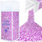 Hemway Premium Craft Glitter Shaker - Lavender Purple | 130g Chunky Metallic Flake Sequins for Resin & Epoxy Crafts | Craft Supplies for Festival, Tumblers, Body, Face, Eye & Nail Art