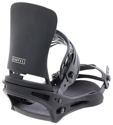 Burton - Fixations De Snowboard Cartel Black Homme - Homme - Taille s - Noir