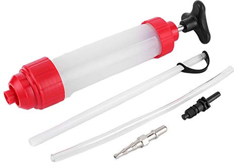 aqxreight Pompa di Estrazione Dell'olio Motore da 350 Ml Pompa di Riempimento Ed Estrazione del Liquido dei Freni