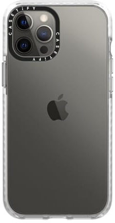 CASETiFY Impact Schutzhülle für iPhone 12 Pro Max, Frostklar