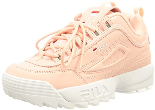Fila Disruptor Teens, Scarpe da Ginnastica Bambine e Ragazze, English Rose, 39 EU