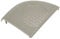 Aramox Grille de Haut-Parleur de Porte pour W203 Classe C Coupé CL, Couvercle de Haut-Parleur Pilier A Gauche A20372703887E94 Gris ABS Remplacement