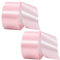 2 Rolls Thick Baby Pink Satin Ribbon - 50mm Wide, 22M, Double Sided for Gift Wrapping, Crafting, Cake Decoration, Hair Bows, Bouquets, Christmas & Wedding