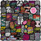 LYLSDSB Inspirierende Zitate Aufkleber 50 Stück Wasserdicht schwarz Motivierend Aufkleber für Wasserflasche Skateboard Handy Auto Laptop Scrapbooking Gepäck,Vinyl Decals für Teenager Kinder Studenten