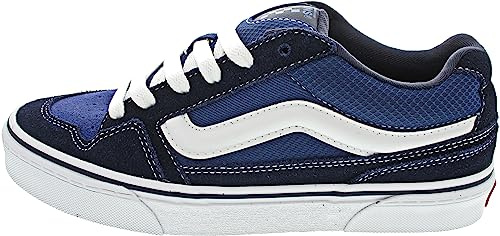 Vans Men's Caldrone Sneaker, Suede/Mesh Navy/Stv Navy, 12 UK