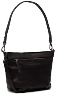 The Chesterfield Brand - Leder Umhängetasche Schwarz Lucy