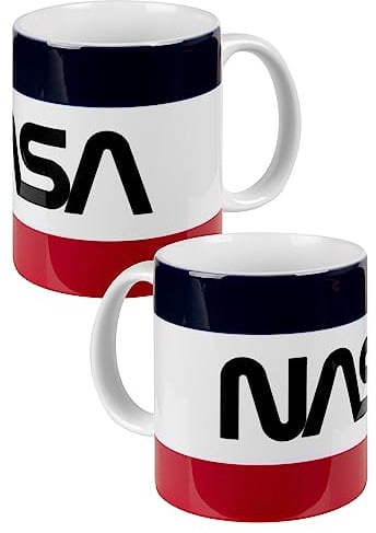 United Labels NASA Kaffeetasse Becher Kaffeebecher aus Keramik 320 ml