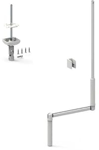 Manivelle de volet roulant 1500 mm Ø 12 mm avec sortie 6P7 verticale