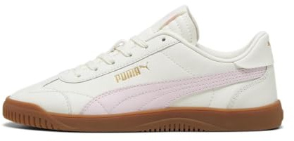 PUMA Women's Club 5v5 Sneaker, Warm White-Whisp of Pink Gold, 6.5 UK