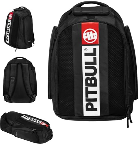 PITBULL Rucksack Backpack für Herren Pit Bull West Coast Mittelmäßig Sportrucksack Ausklappbar Tasche