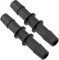 AERZETIX - C70147 - Juego de 2 manguitos de conexión, tubo de refrigerante universal en forma recta - longitud 60mm - diámetro exterior 9mm - en plástico