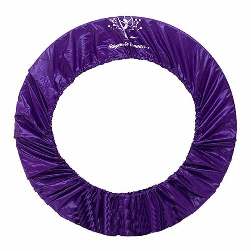 YMYGCC Anelli da Ginnastica Cerchio da Ginnastica Artistica Custodia Protettiva Cover Ginnastica Ritmica Cerchio Anello Appratus Accessorio Custodia da Cerchio (Material : Light Purple)