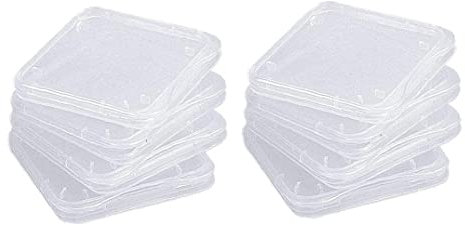 Transparent Universalcard Storagedurable Sdhc Memory Card Holder Box 10Pcs,Storage Case Professional and Fashion