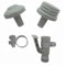 25022E Kit de conector de agua de piscina, boquilla de piscina, soporte de manguera de manguera, filtro de rejilla adecuado para Intex