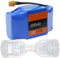 HELINAZI 36V 6Ah Hoverboard-Ersatzbatterie 10S2P Eingebauter BMS-Lithium-Ionen-Akku mit XT60-Stecker