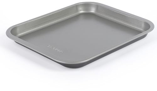 Salter Essentials 31 cm Plaque de Cuisson – Antiadhésif, Feuille Rectangulaire pour Four, Passe au Lave-Vaisselle, Facile à Nettoyer, Fabriqué au Royaume-Uni, plaque pour four, Sans PFOA, BW13665