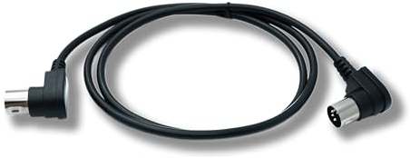 System-S Cavo MIDI 100 cm DIN 5 pin maschio a maschio angolare