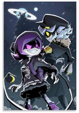 KNKncnv Murder Drone Anime Poster Dekorative Malerei Leinwand Wandkunst Wohnzimmer Poster Schlafzimmer Malerei,Wandkunst Bilddruck Moderne Familienzimmer Dekor 12x18inch(30x45cm)