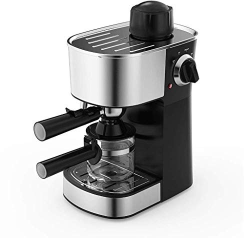 CVNIMV Cafetera casera pequeña Mini cafetera Comercial cafetera semiautomática Completa Vapor La Nueva