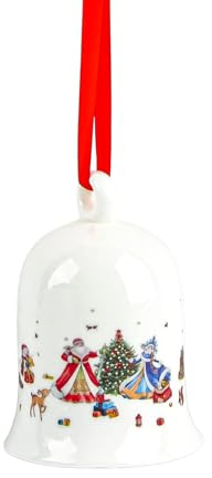 badaren Weihnachtsbaum Glocken, Weihnachtsglocke 2025, Weihnachtsglocke Porzellan, Porzellanglocken, Sammlerstück Weihnachts Glocken, Baumschmuck Weihnachten