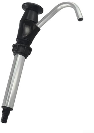 Water Hand Pump for Sink Tap Replacement in RVs and Boats Efficient Water Supply Tool (Black)