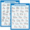 Palace Learning ABC Alphabet – Kursivdiagramm & Manuskript-Poster – laminiertes 2-teiliges Poster-Set (laminiert, 45,7 x 61 cm)